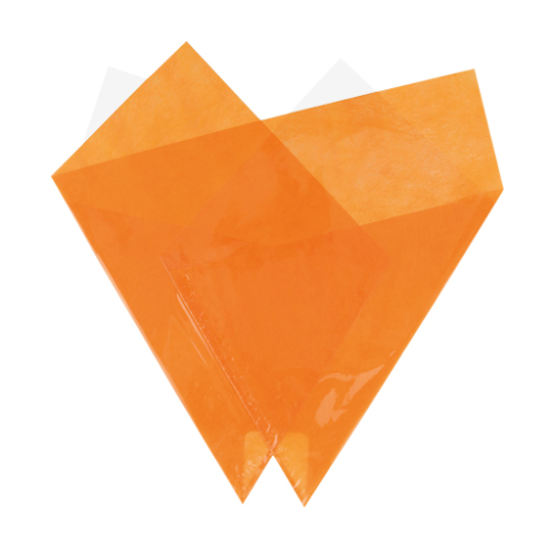 Satin Prefold Orange